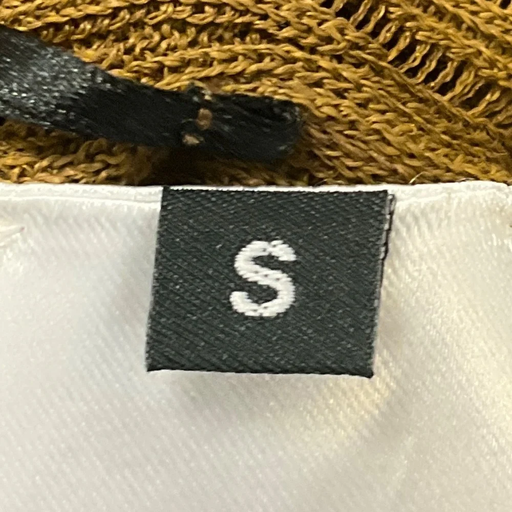 PROENZA SCHOULER CHESTNUT EVERLY VISCOSE FRINGE KNIT DRESS - Picture 6 of 6